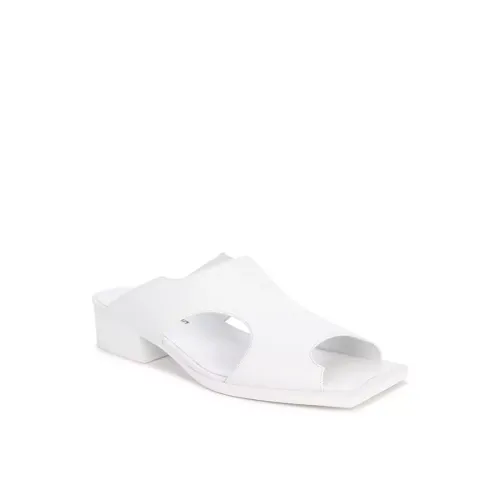 United Nude Fin Mid Sandals In White